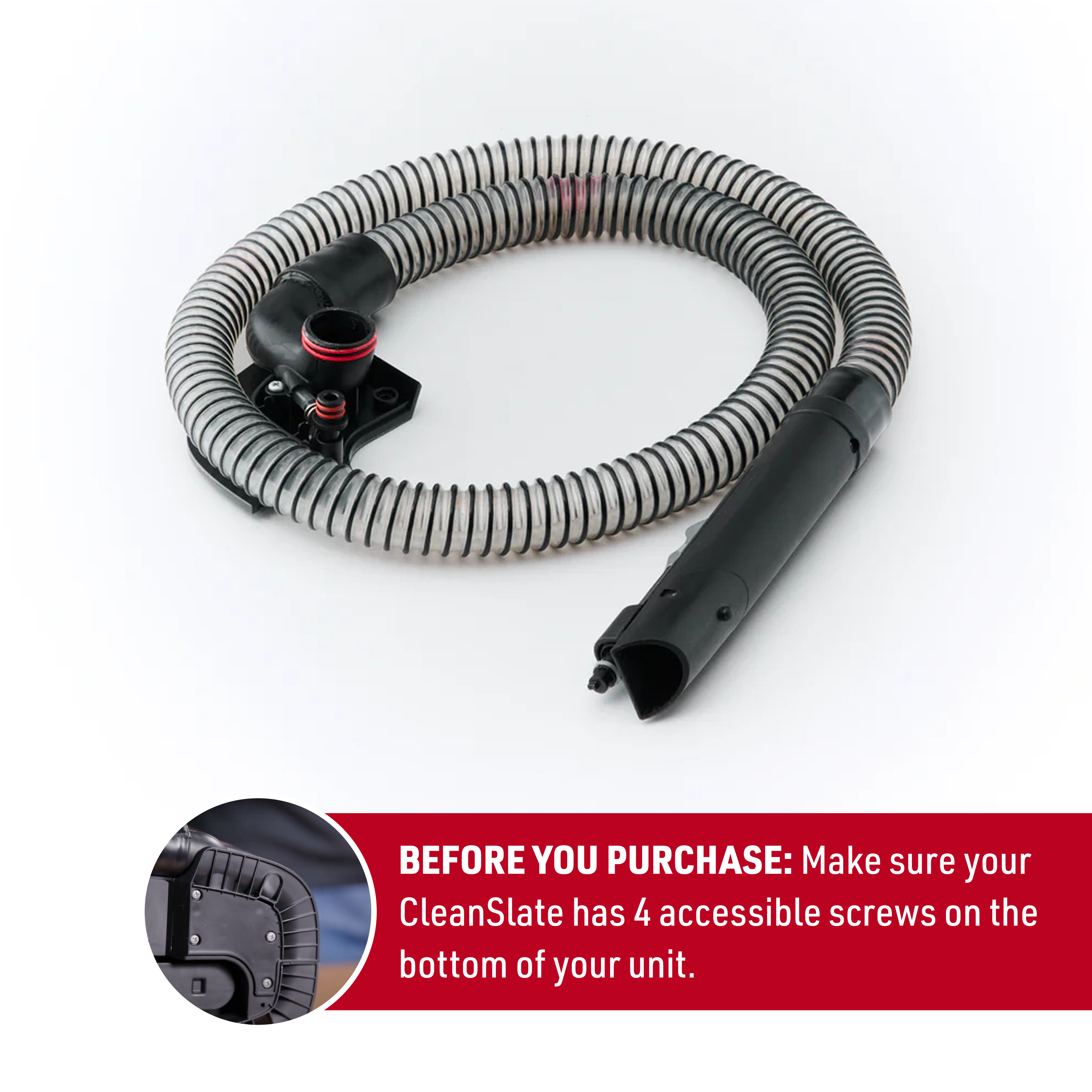 Hose Assembly with Cover for CleanSlate