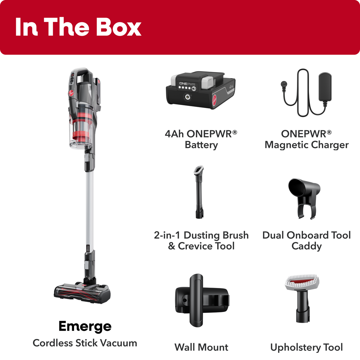 Hoover Emerge Cordless Stick Vacuum