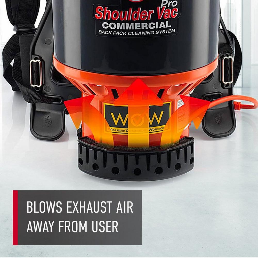 Commercial Shoulder Vac Pro Backpack Vacuum