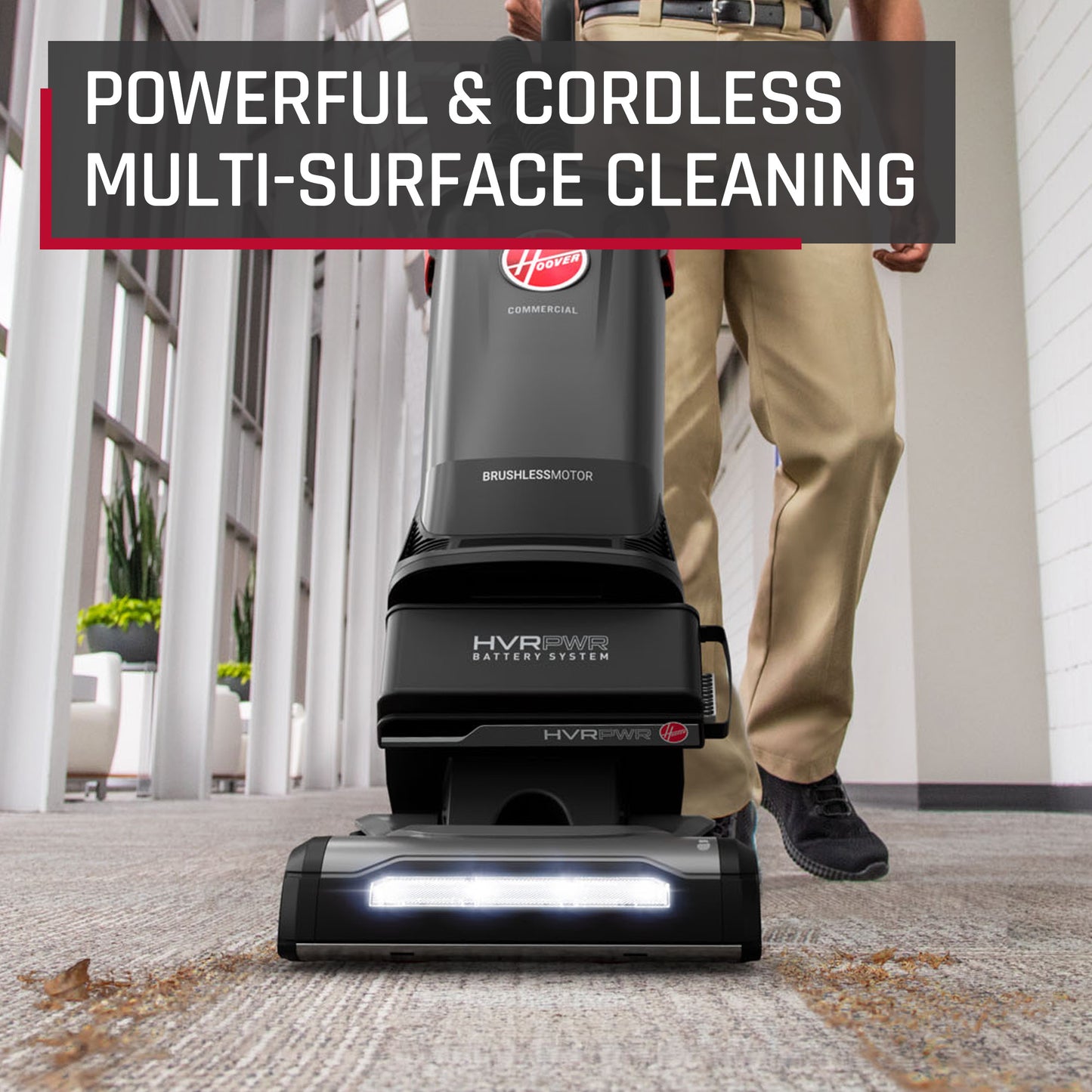Commercial HVRPWR 12-Inch 40V Brushless Upright with Tools Kit