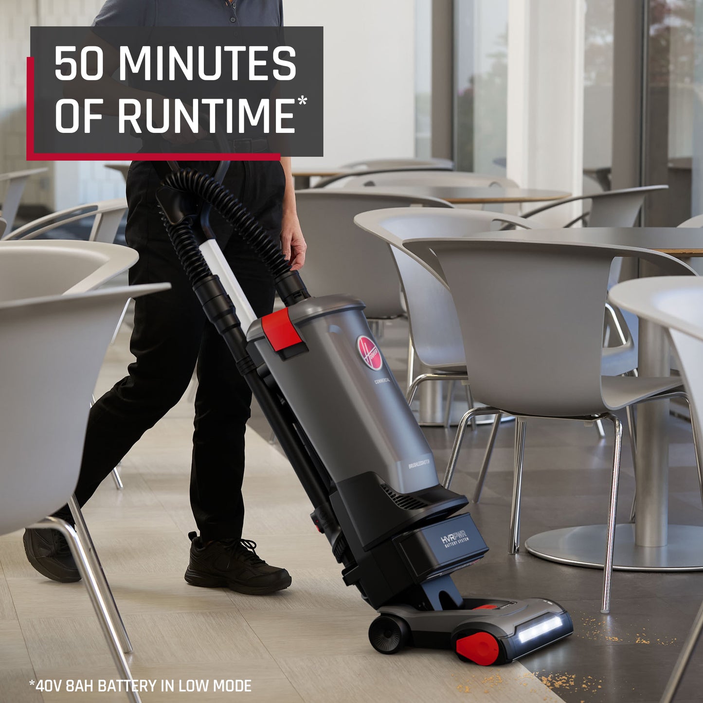 Commercial HVRPWR 12-Inch 40V Brushless Upright with Tools Kit