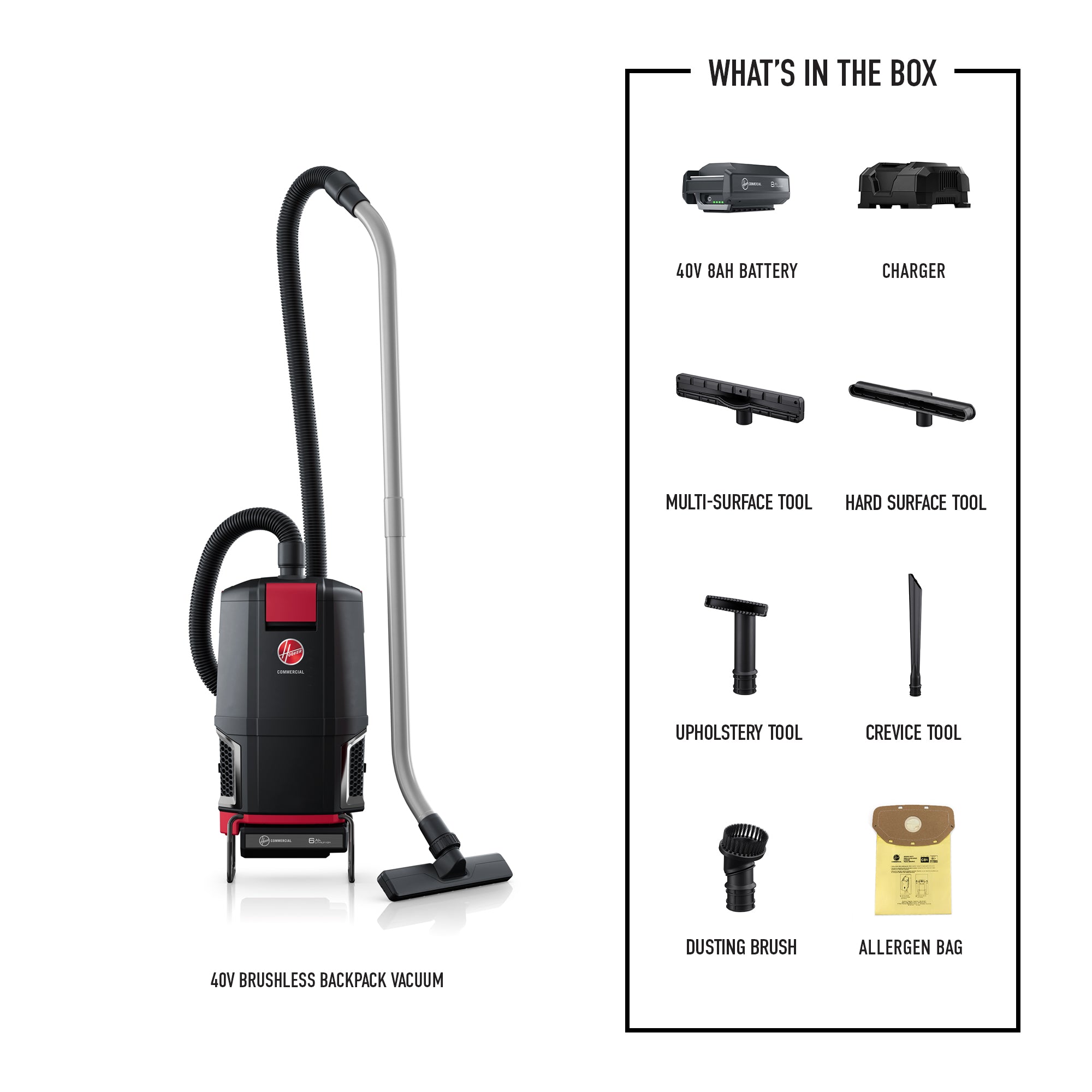 Commercial 40V Brushless Backpack Kit