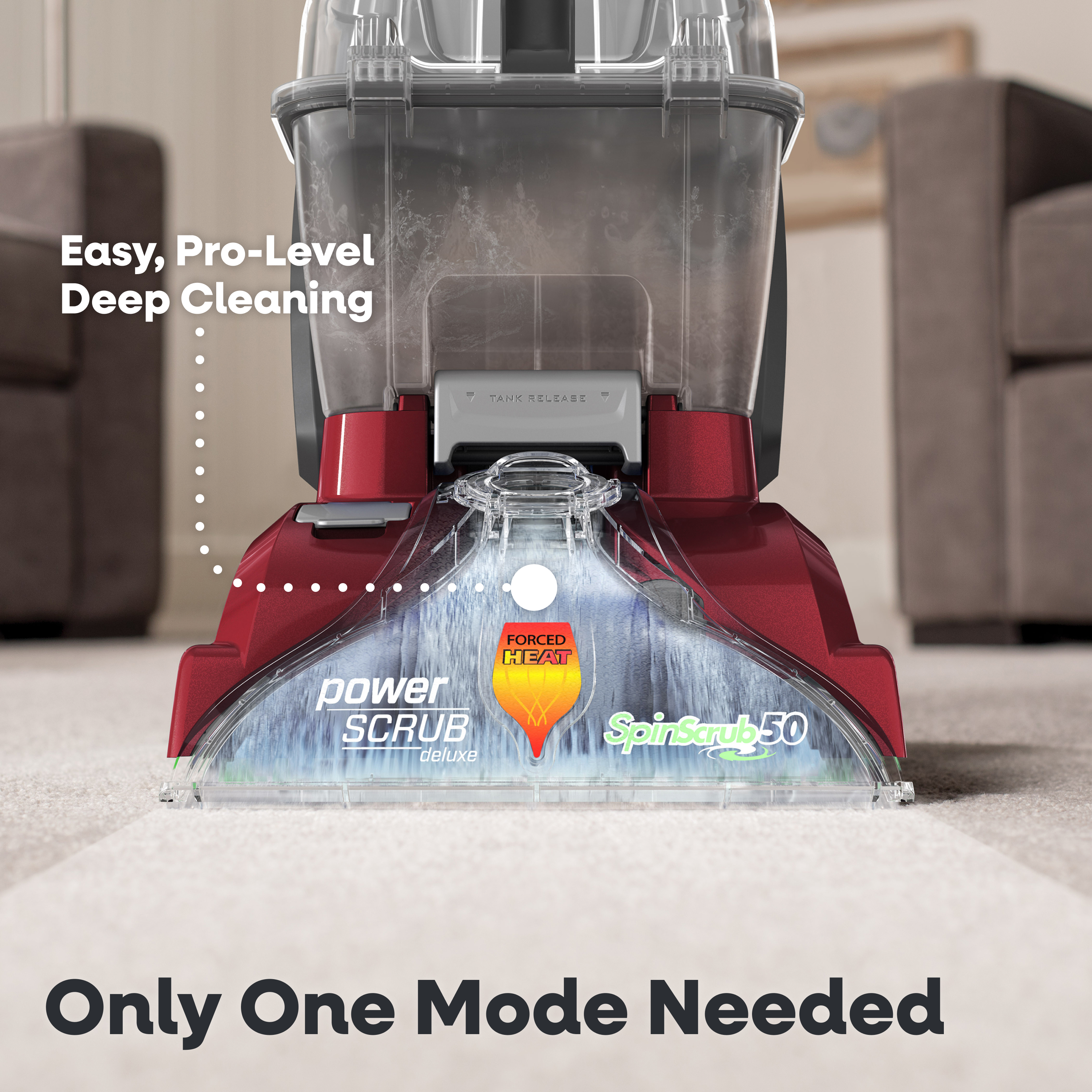 Power Scrub Deluxe Carpet Cleaner