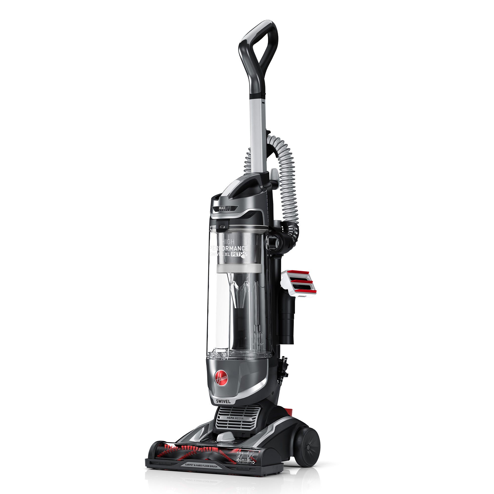 High Performance Swivel XL Pet Upright Vacuum