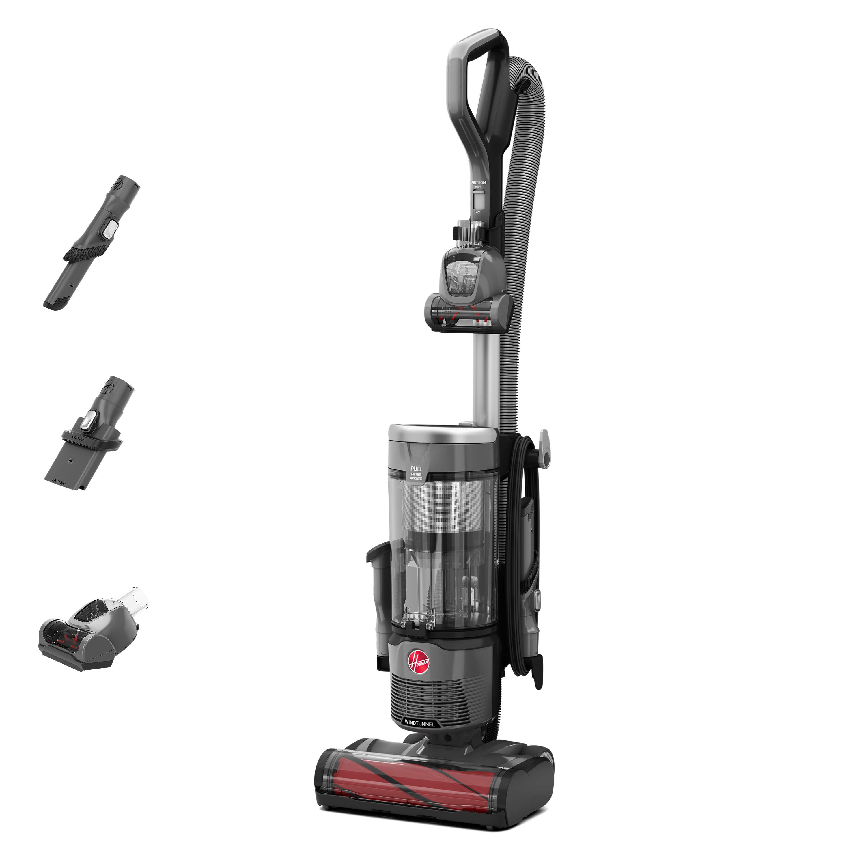Hoover WindTunnel Swivel Pet Upright Vacuum