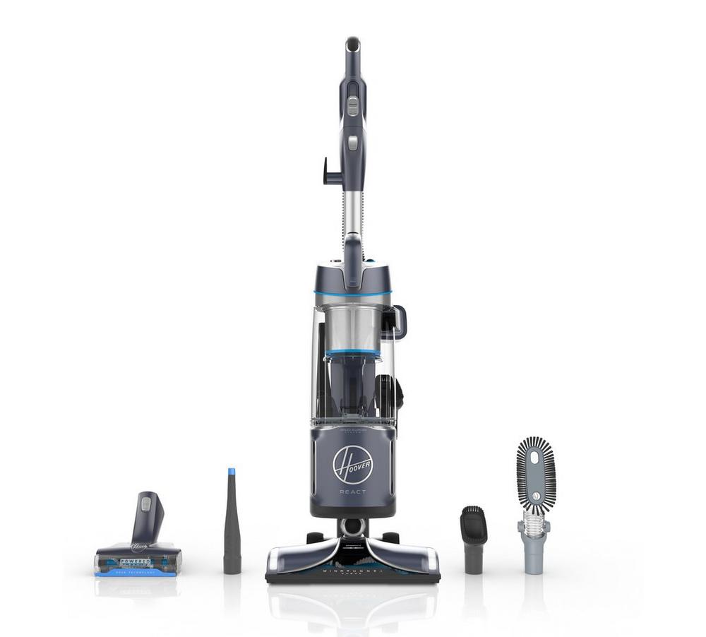 Hoover REACT Powered Reach Plus Upright Vacuum