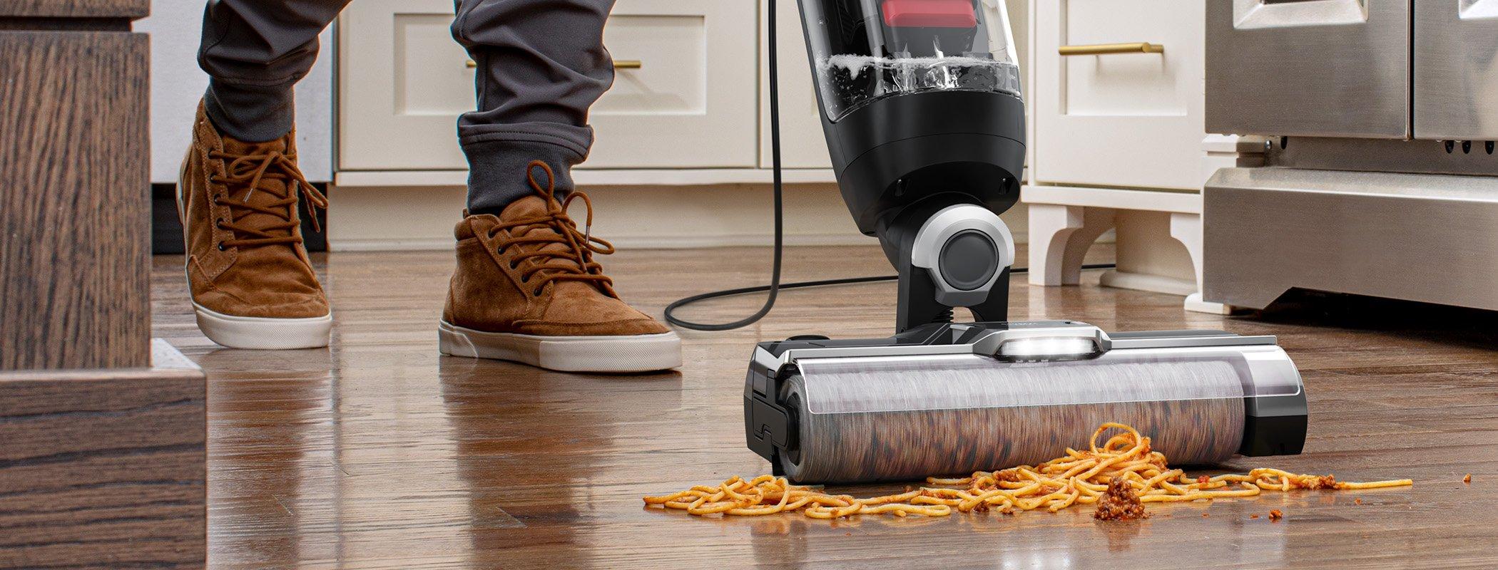 Airthereal Smart Wet Dry Vacuum Cleaner V1, Cordless Hard Floor Cleaner Vacuum Mop All in One with Self-Cleaning with Extra Brush-Roll and Filter