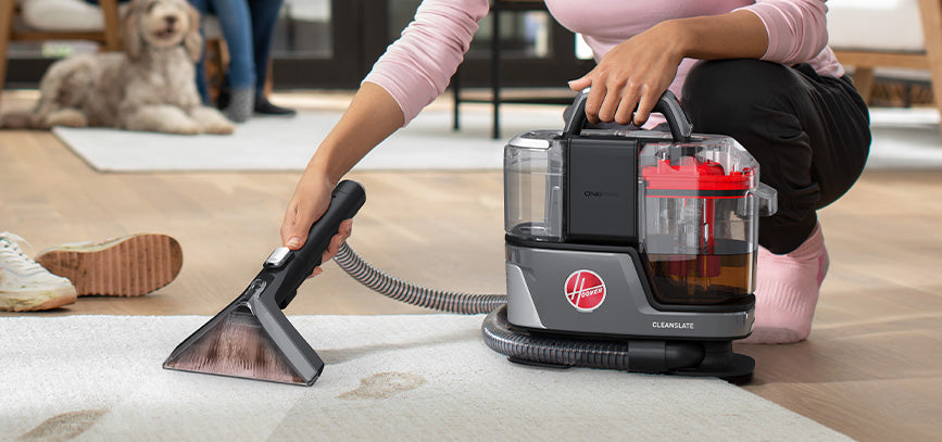 Hoover CleanSlate Portable Carpet & Upholstery Spot Cleaner Machine - Power  Townsend Company
