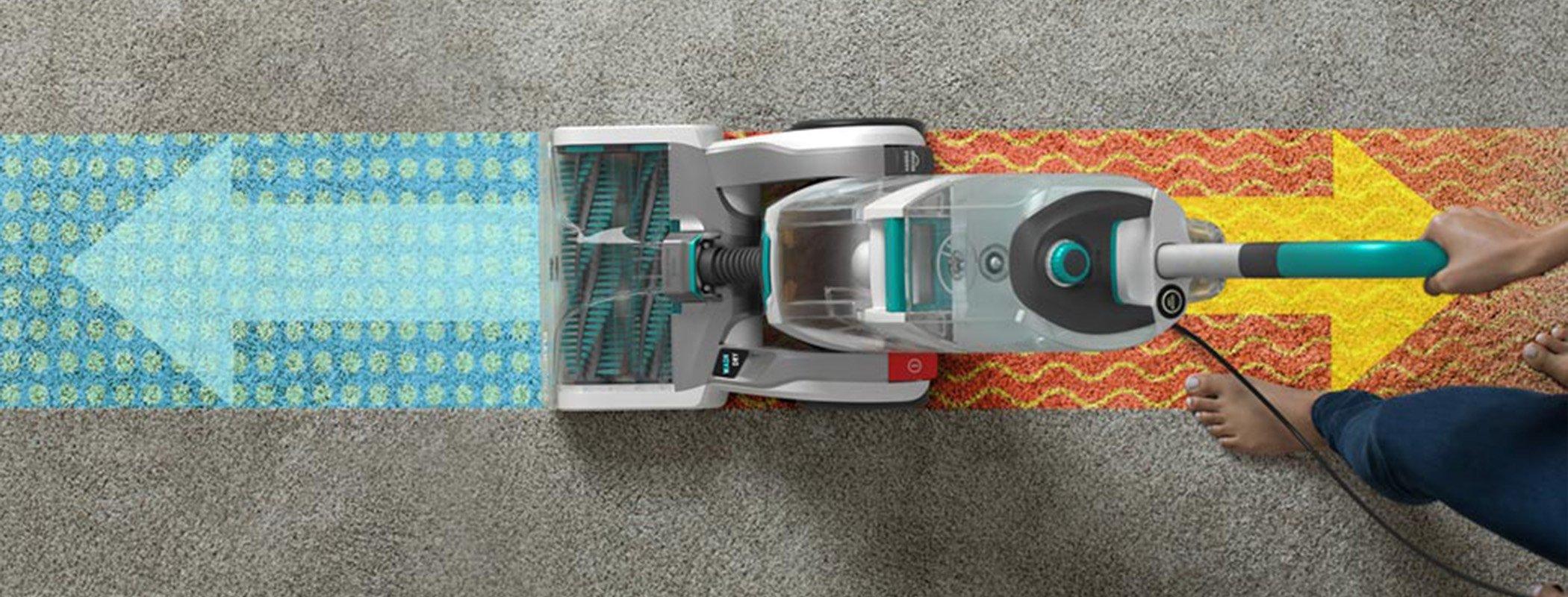 Hoover Smartwash Limpiador automático de alfombras con solución de limpieza  de alfombras Renovación (64 oz), FH52000, AH30924