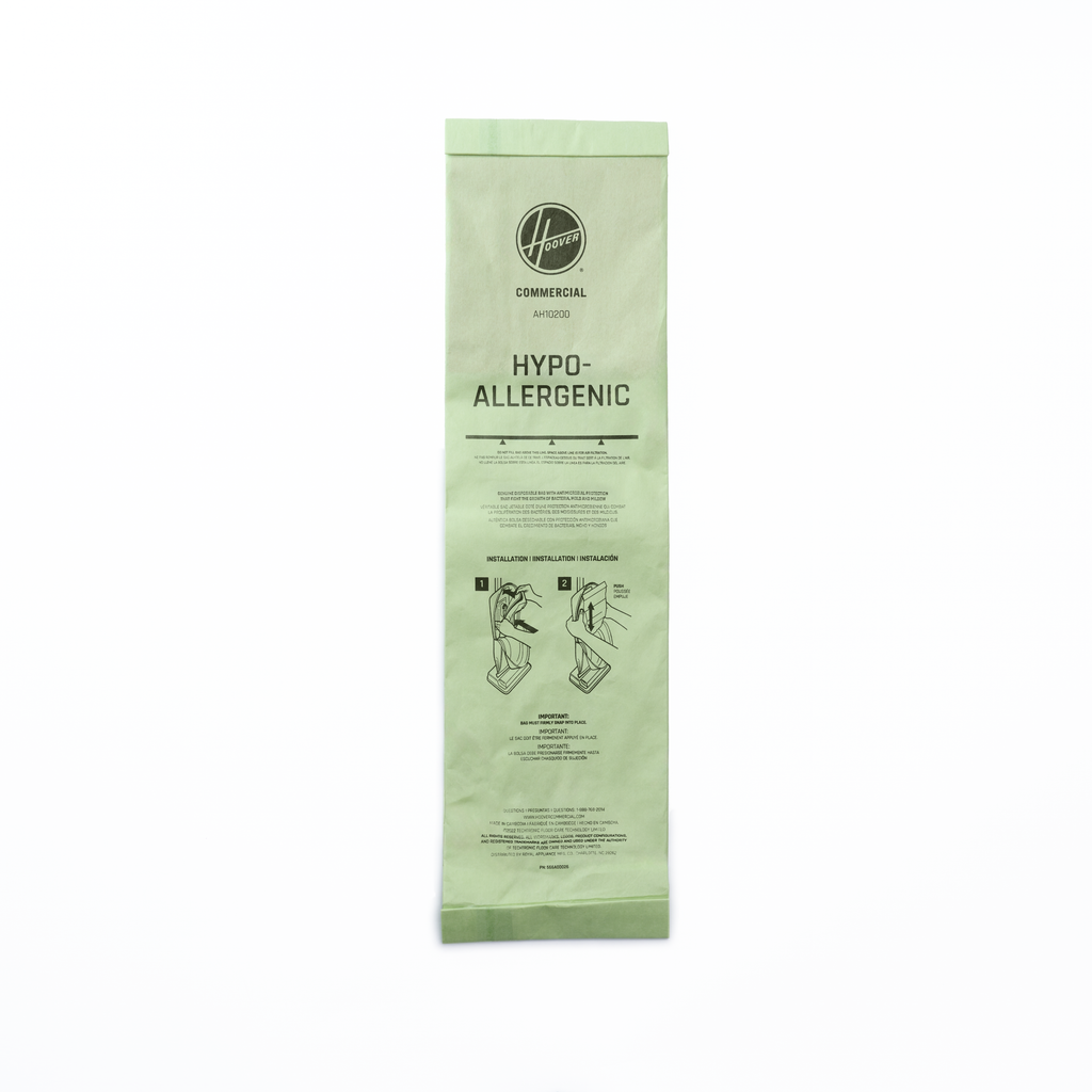 Hypo Allergenic Upright Bags 10 PK - Fits CH50200 and CH50300