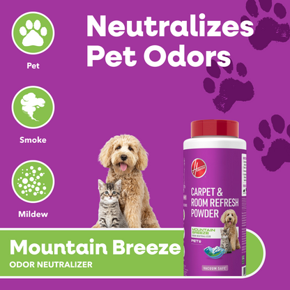 Hoover Mountain Breeze Pet Carpet Powder 32oz