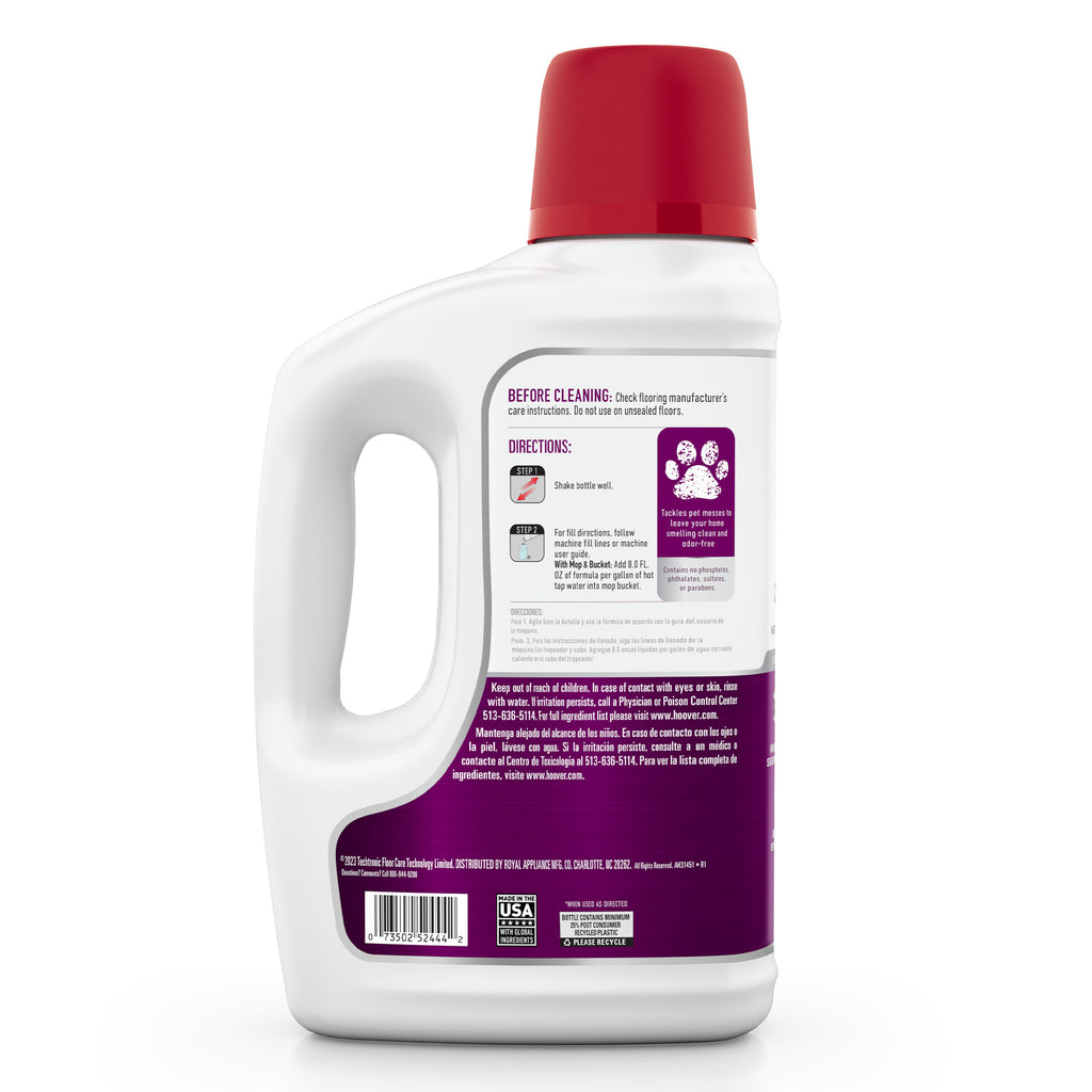 Pet Hard Floor Solution 64 oz.