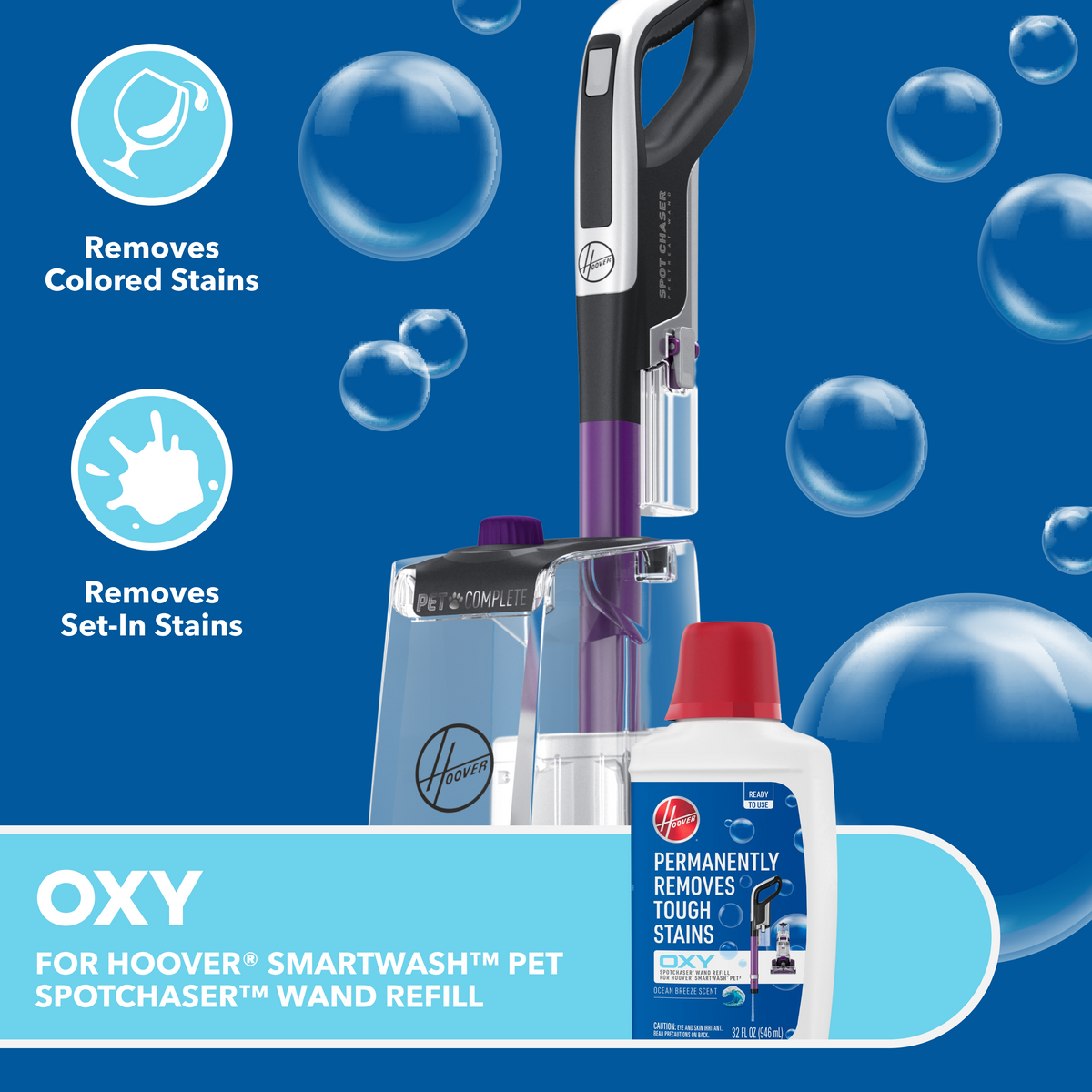Hoover Oxy SpotChaser Wand Refill Solution 32 oz