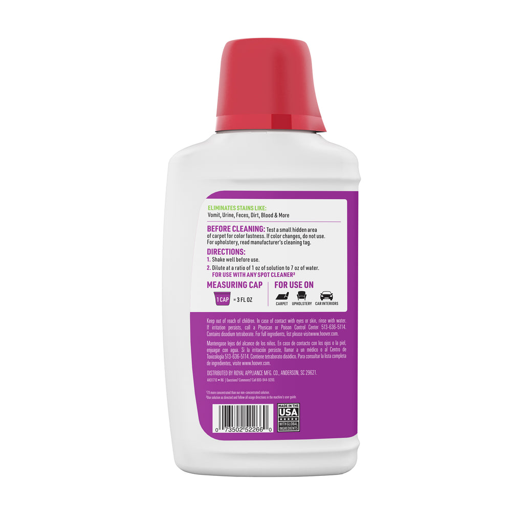 Hoover Enzymatic Pet Spot Cleaner Solution 32oz