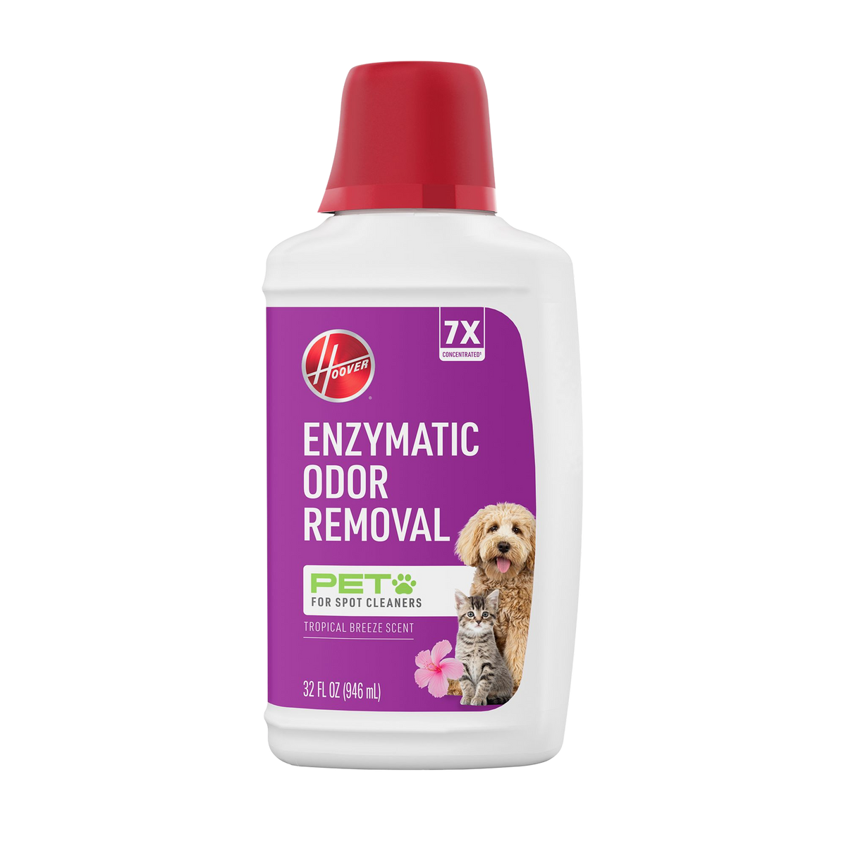 Hoover Enzymatic Pet Spot Cleaner Solution 32oz