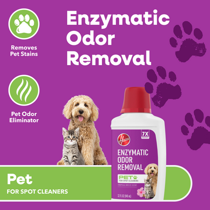 Hoover Enzymatic Pet Spot Cleaner Solution 32oz