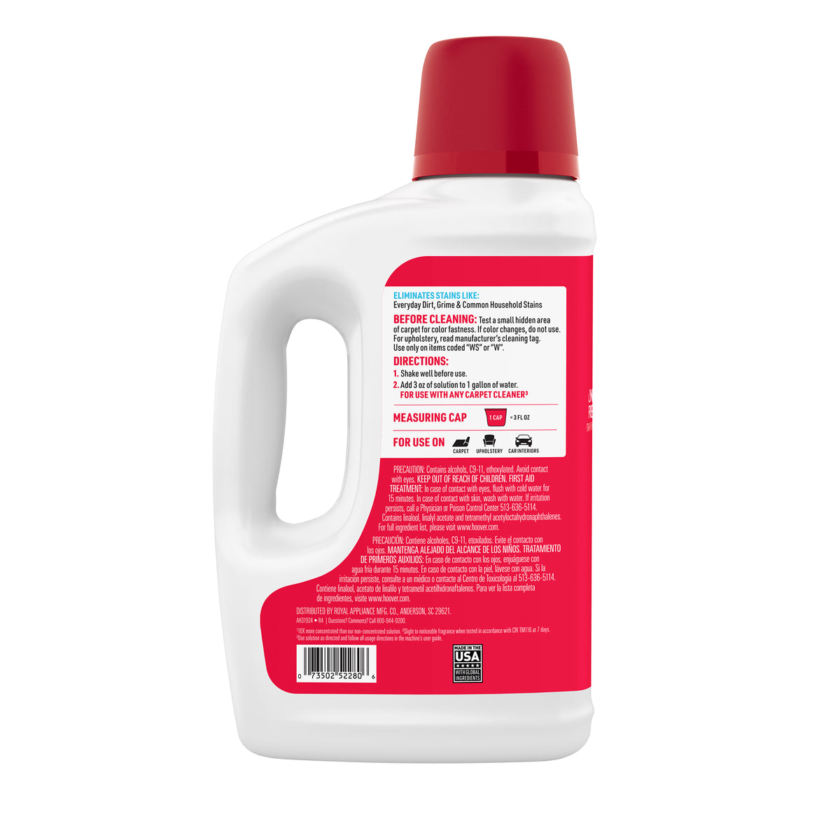 Hoover Renewal Carpet Cleaner Solution 64oz