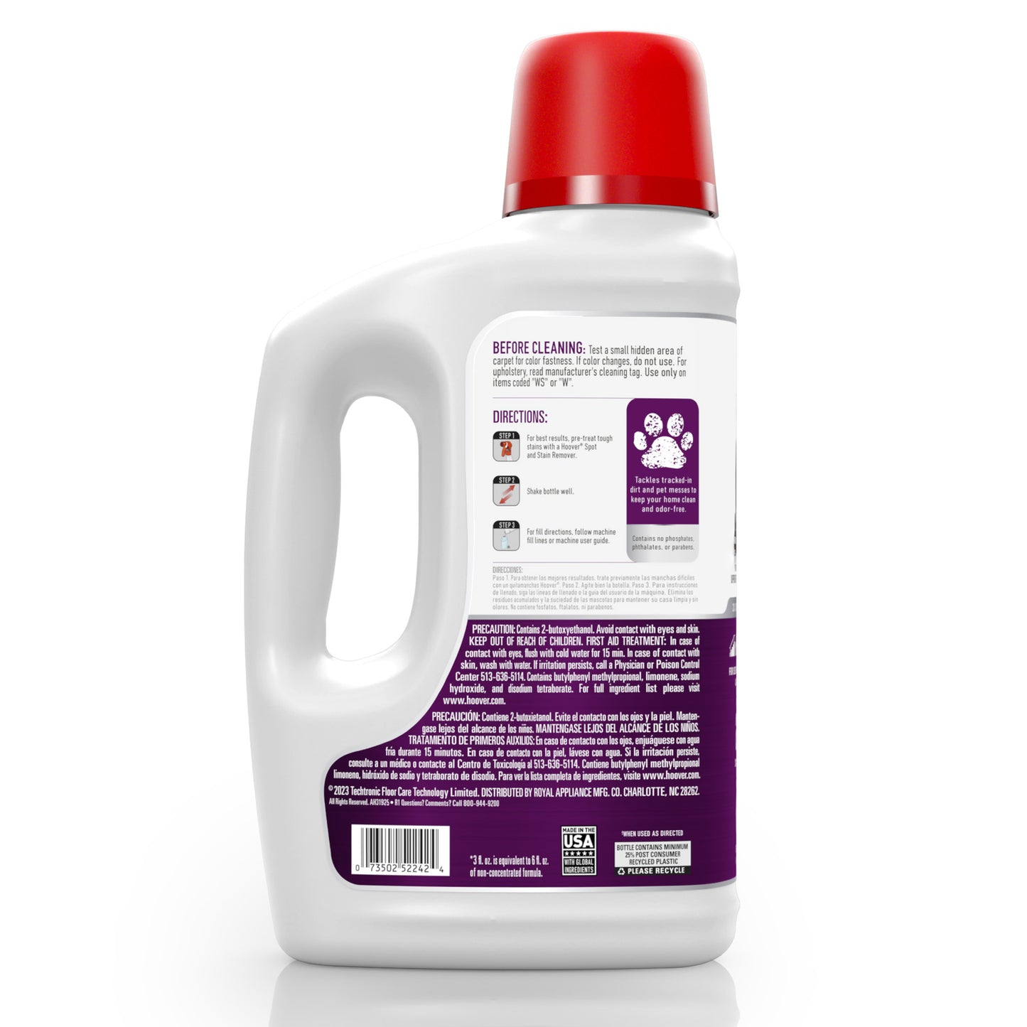 Paws & Claws Carpet Cleaning Solution 64 oz.