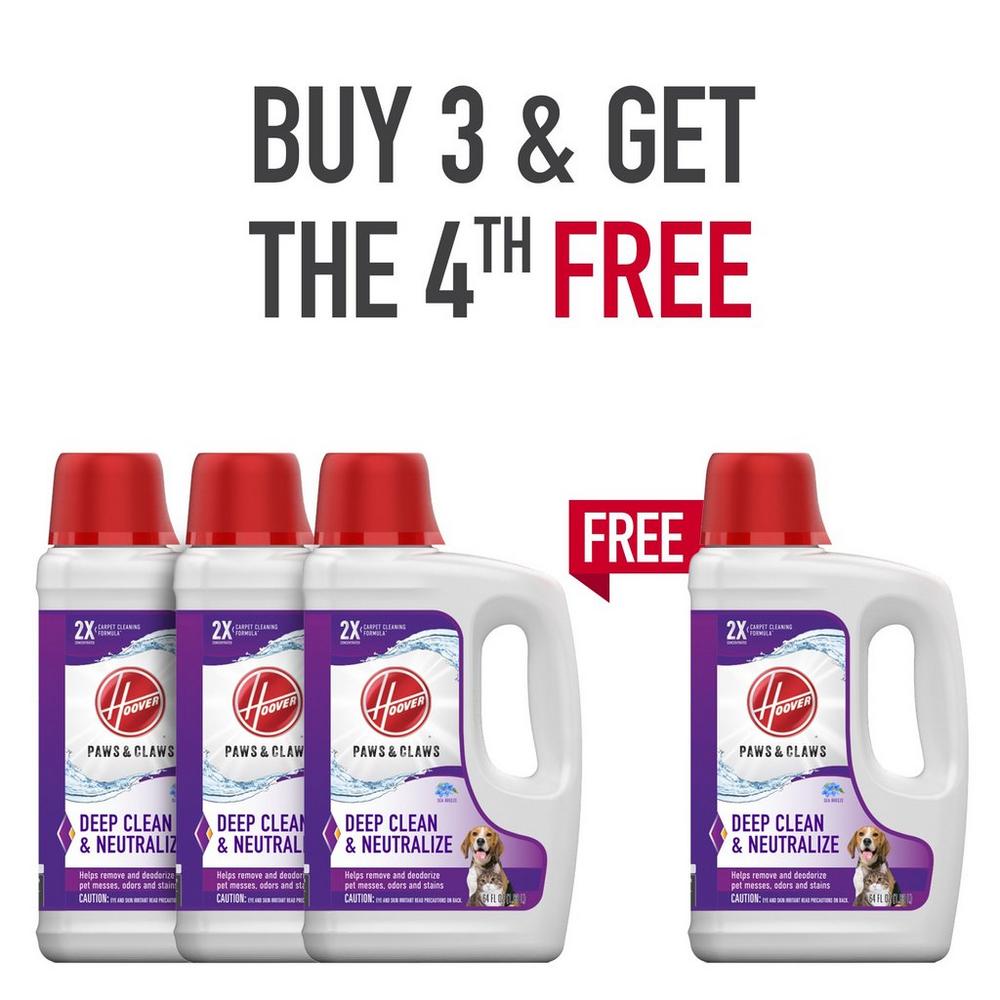 Hoover Paws & Claws Carpet Cleaner Solution (64oz)
