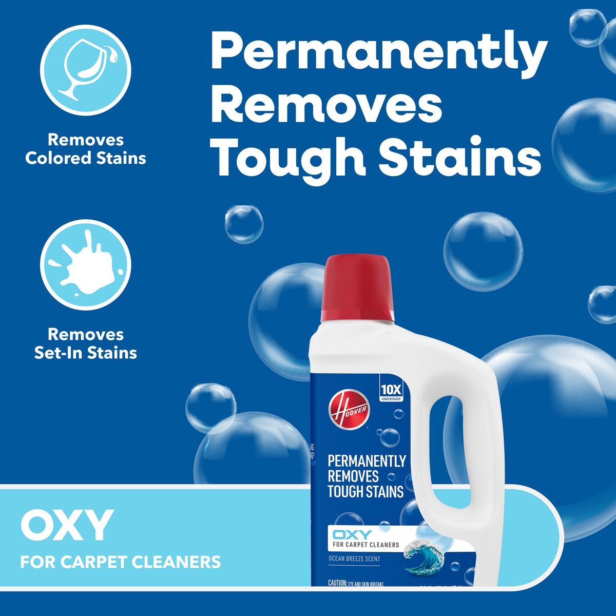 Hoover Oxy Carpet Cleaner Solution 50oz