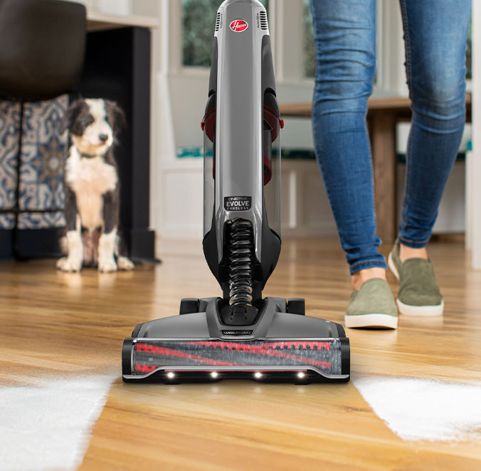 Hoover ONEPWR Evolve Pet Cordless Small Upright Vacuum Cleaner, Lightweight popular Stic