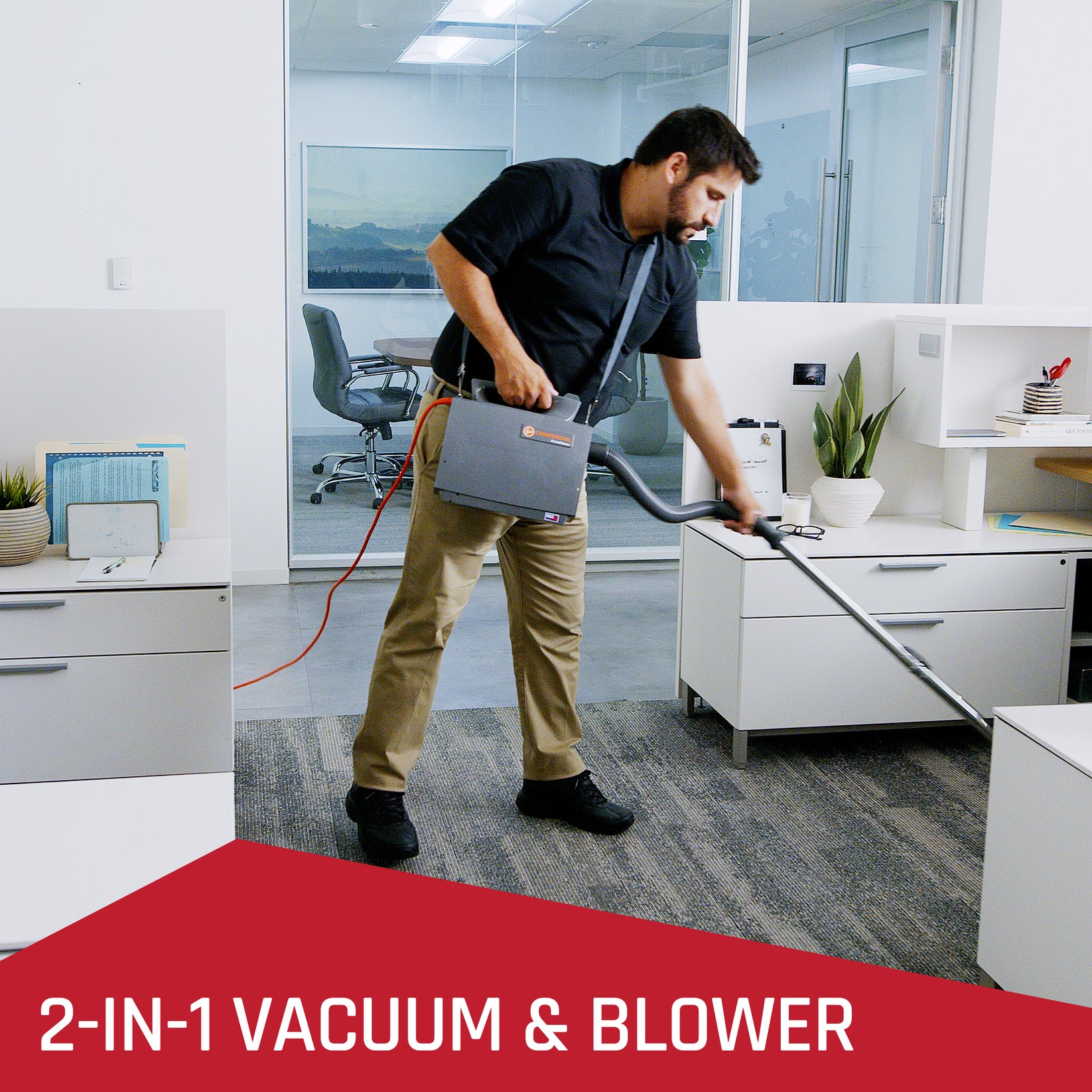 Commercial PortaPOWER Lightweight Vacuum Cleaner Hoover