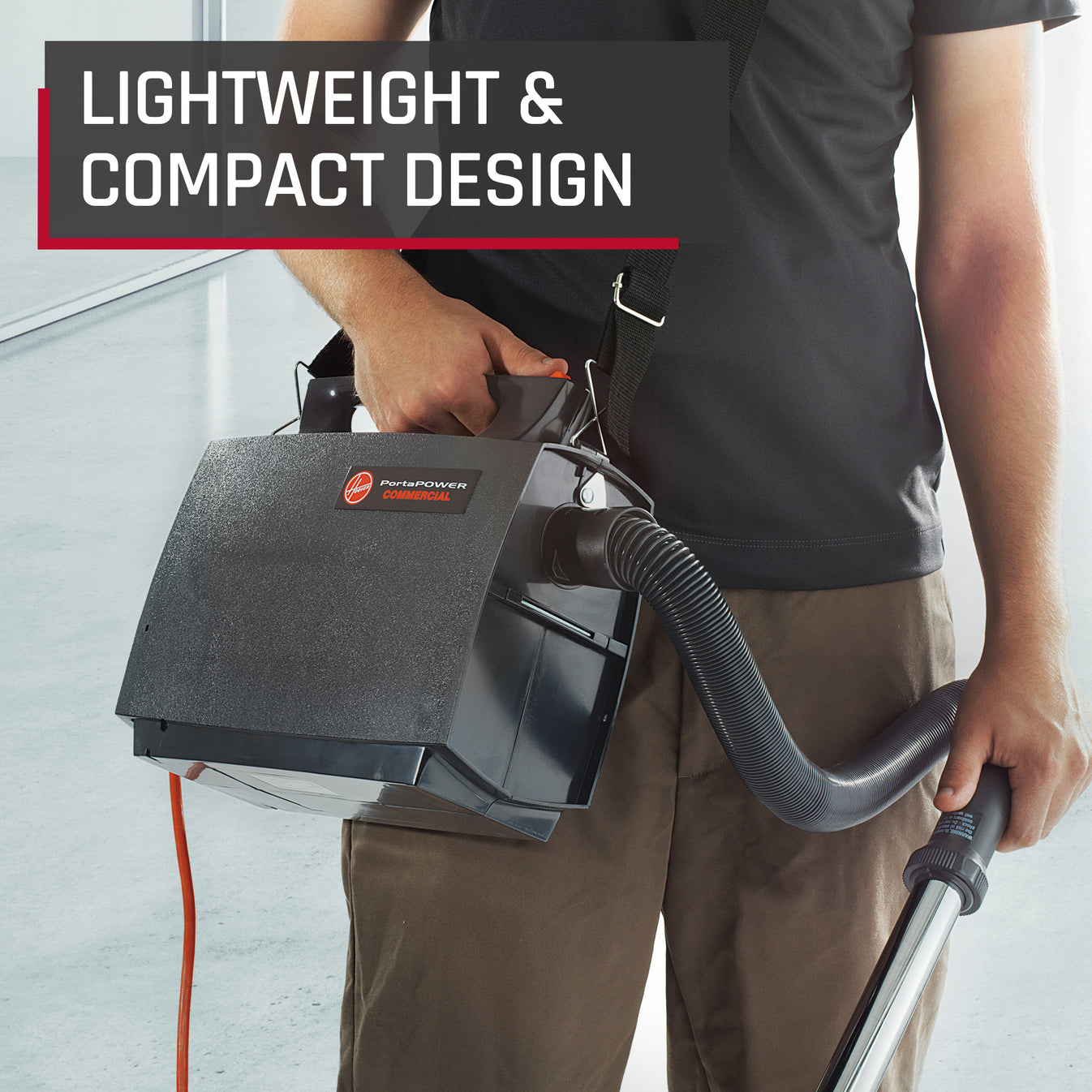 Commercial PortaPOWER Lightweight Vacuum Cleaner Hoover