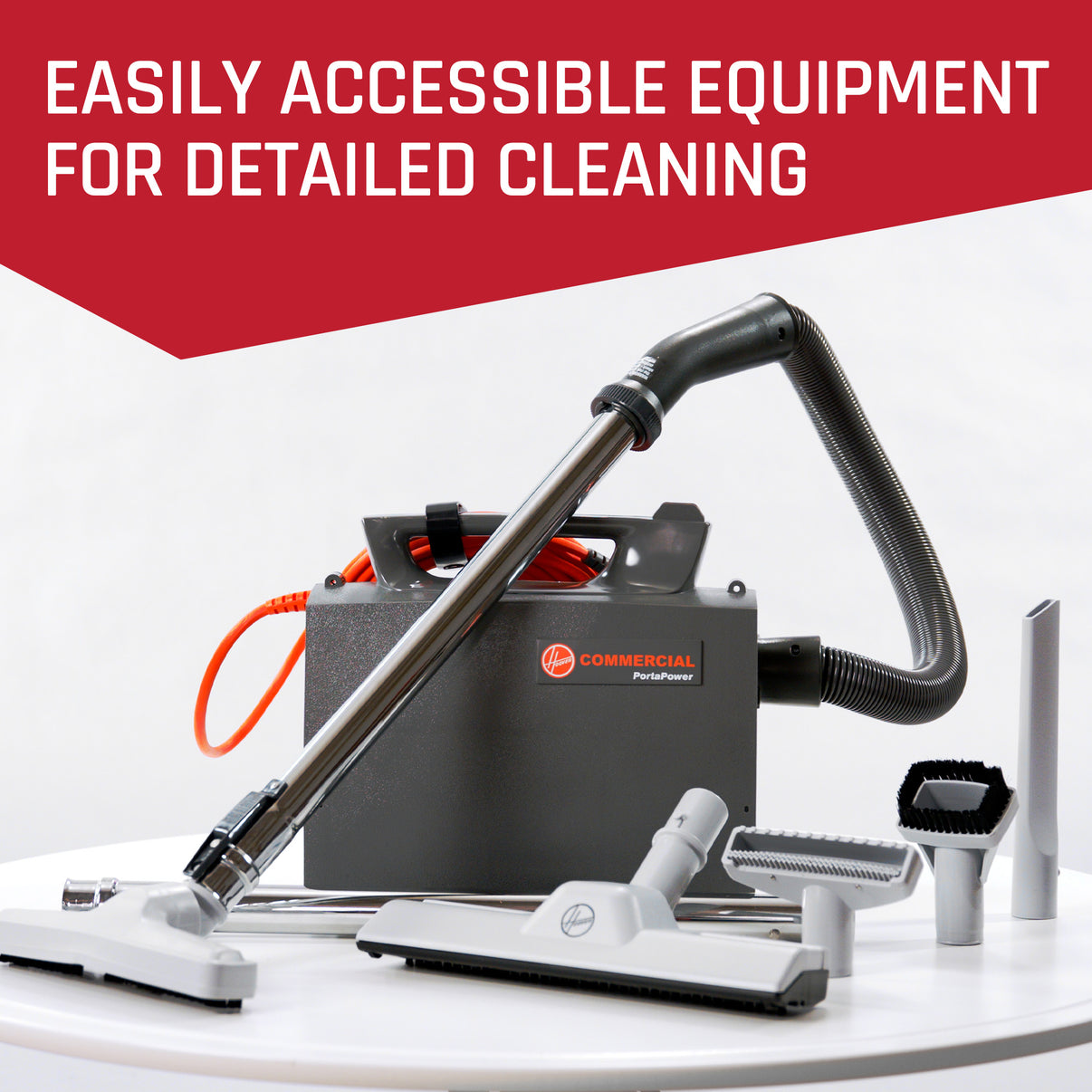 Commercial PortaPOWER Lightweight Vacuum Cleaner Hoover