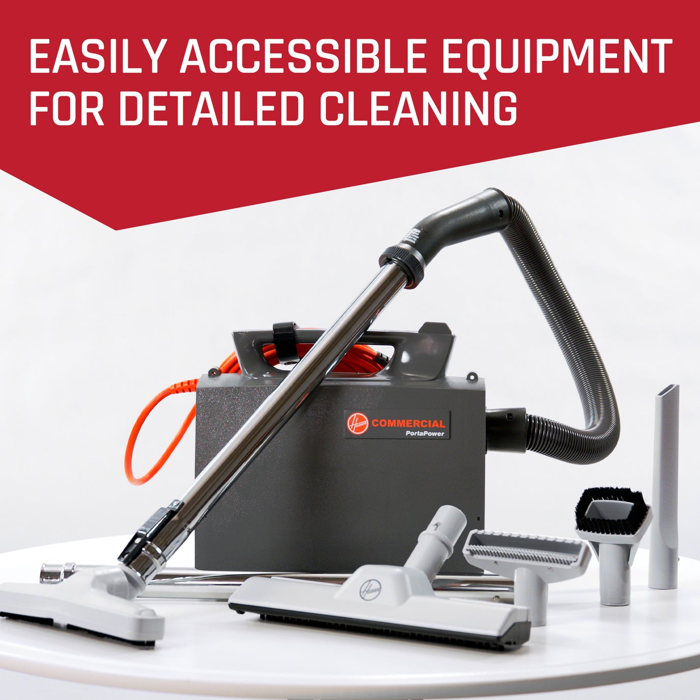 Commercial PortaPOWER Lightweight Vacuum Cleaner Hoover