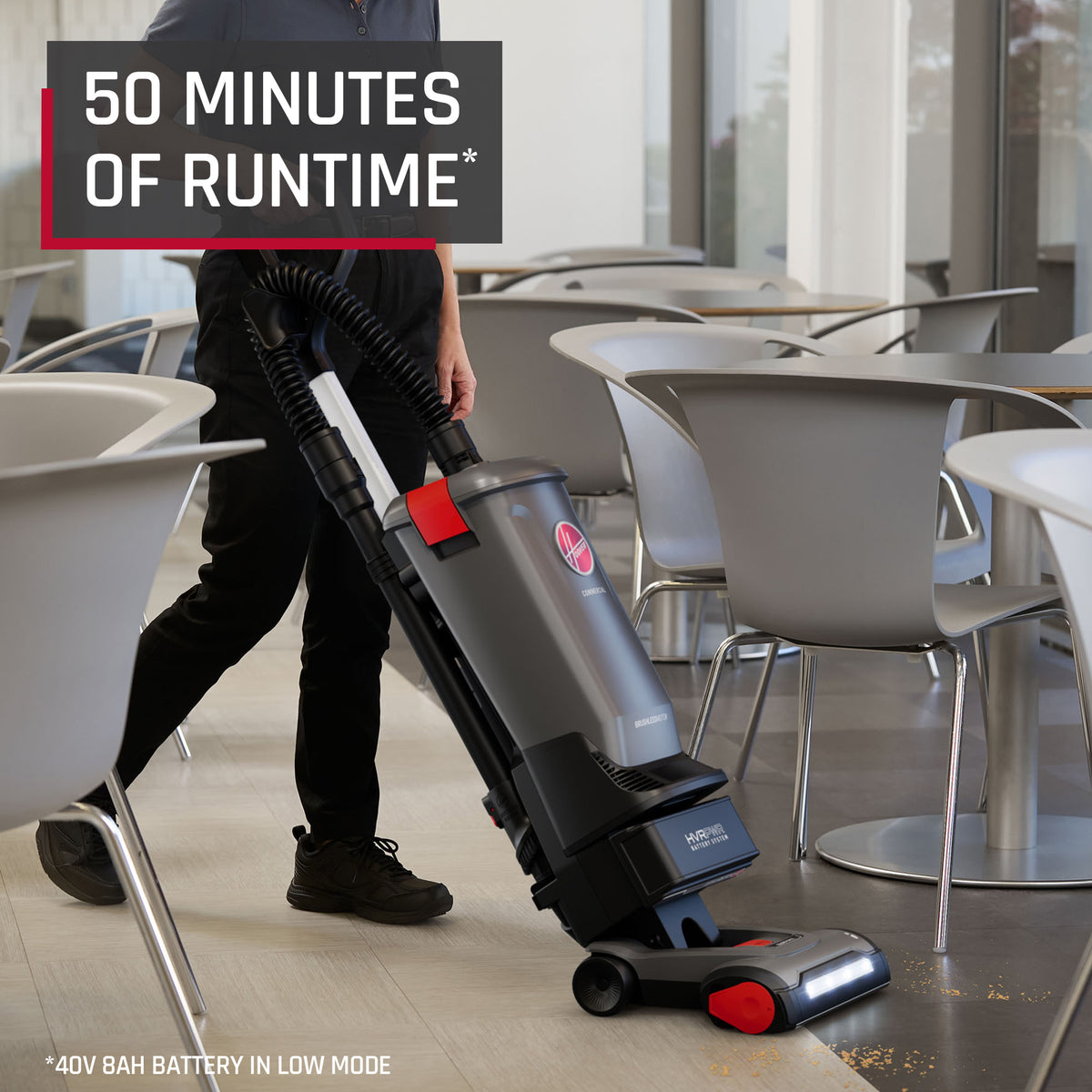 Commercial HVRPWR 12-Inch 40V Brushless Upright with Tools Kit