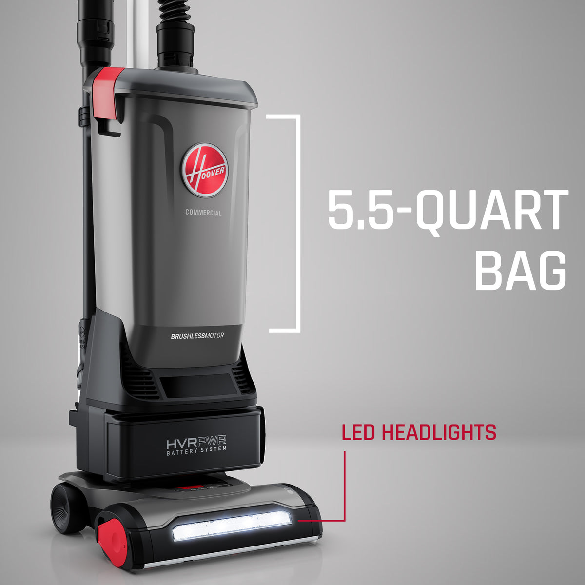 Commercial HVRPWR 12-Inch 40V Brushless Upright with Tools Kit
