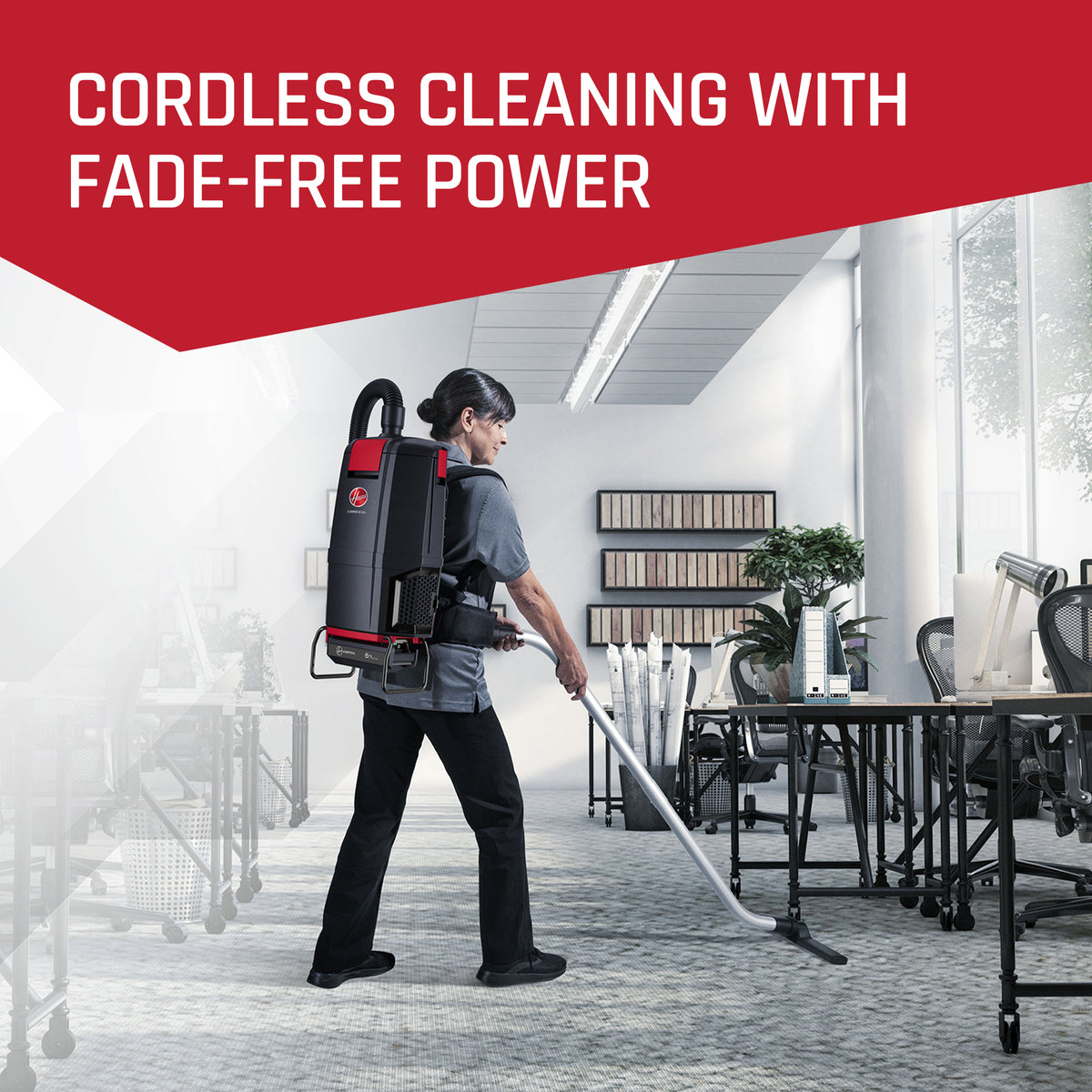 Commercial 40V Brushless Backpack Kit – Hoover