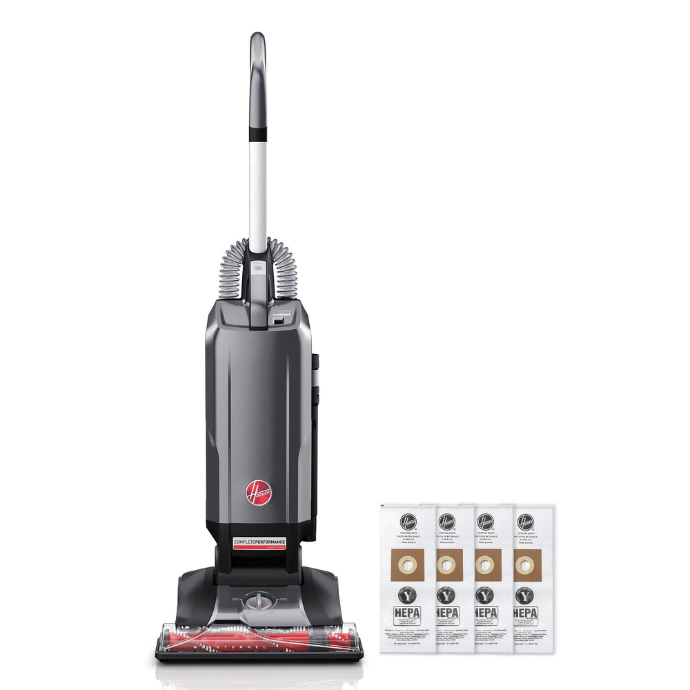 Complete Performance Advanced Bagged Upright Vacuum + 4 HEPA Bags Exclusive Bundle1