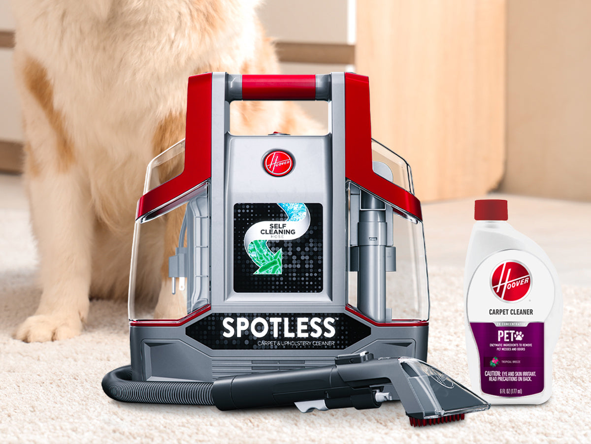 Hoover spotless portable deals carpet and upholstery cleaner