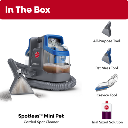 Hoover Spotless Mini Pet Spot Cleaner