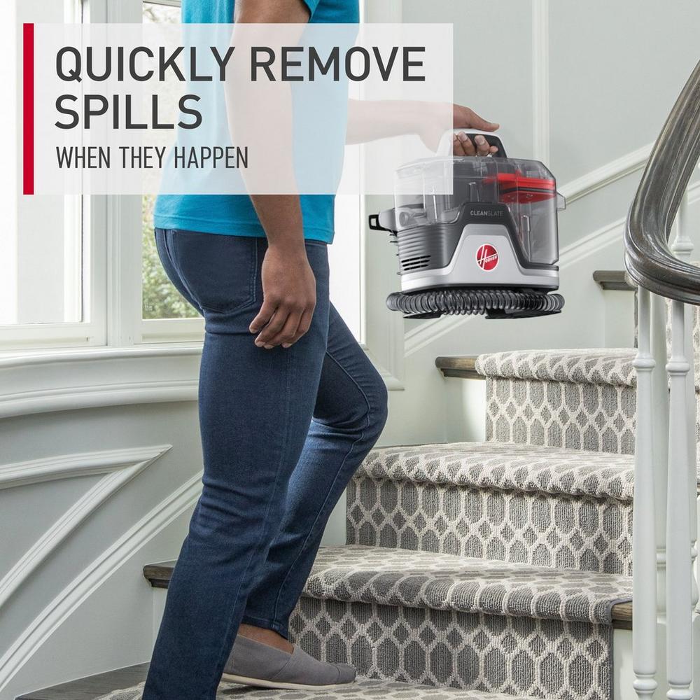 High Performance Swivel XL Pet Upright Vacuum + CleanSlate Pet Carpet & Upholstery Spot Cleaner Bundle
