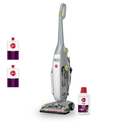 Hoover FloorMate Lux Hard Floor Cleaner + Hoover Pet Hard Floor Solution 32 oz Bundle