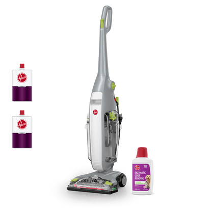 Hoover FloorMate Lux Hard Floor Cleaner + Hoover Pet Hard Floor Solution 32 oz Bundle