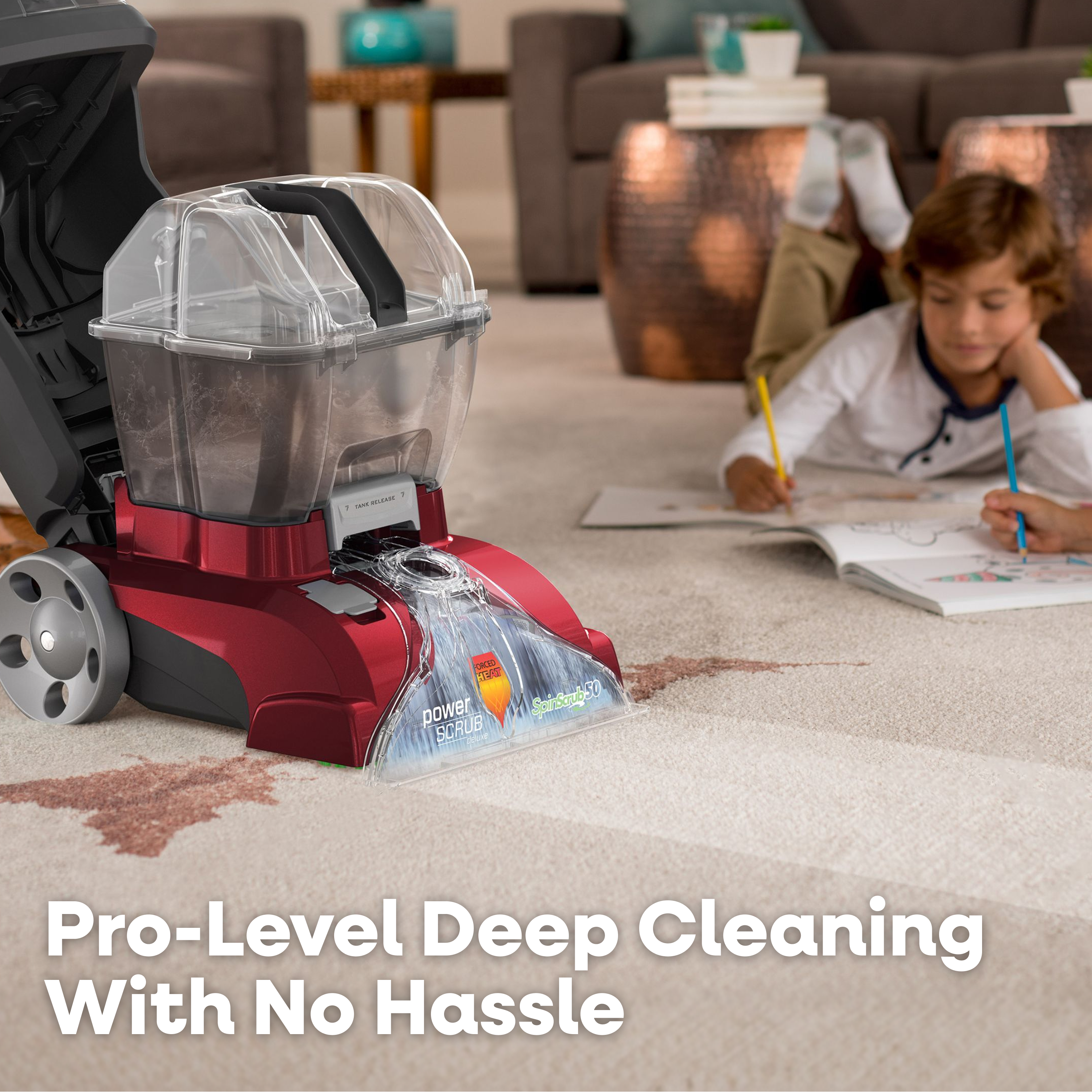 Power Scrub Deluxe Carpet Cleaner