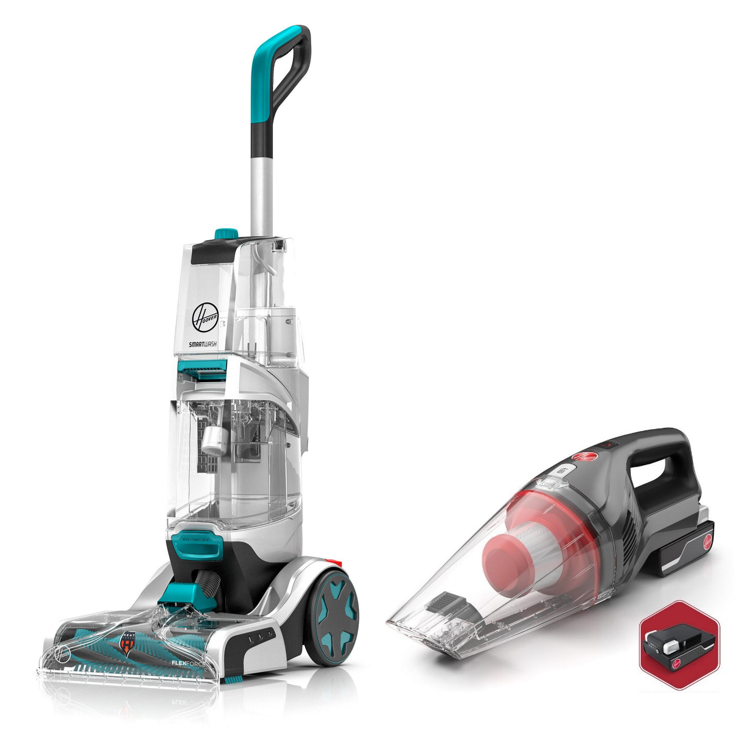 SmartWash+ Automatic Carpet Cleaner + ONEPWR Hand Vacuum