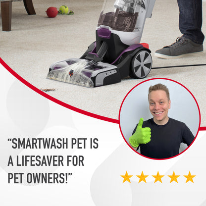 SmartWash PET Complete Automatic Carpet Cleaner