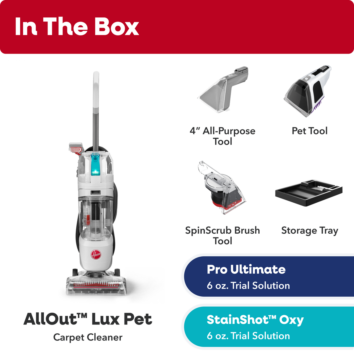 Hoover AllOut Lux Pet Carpet Cleaner