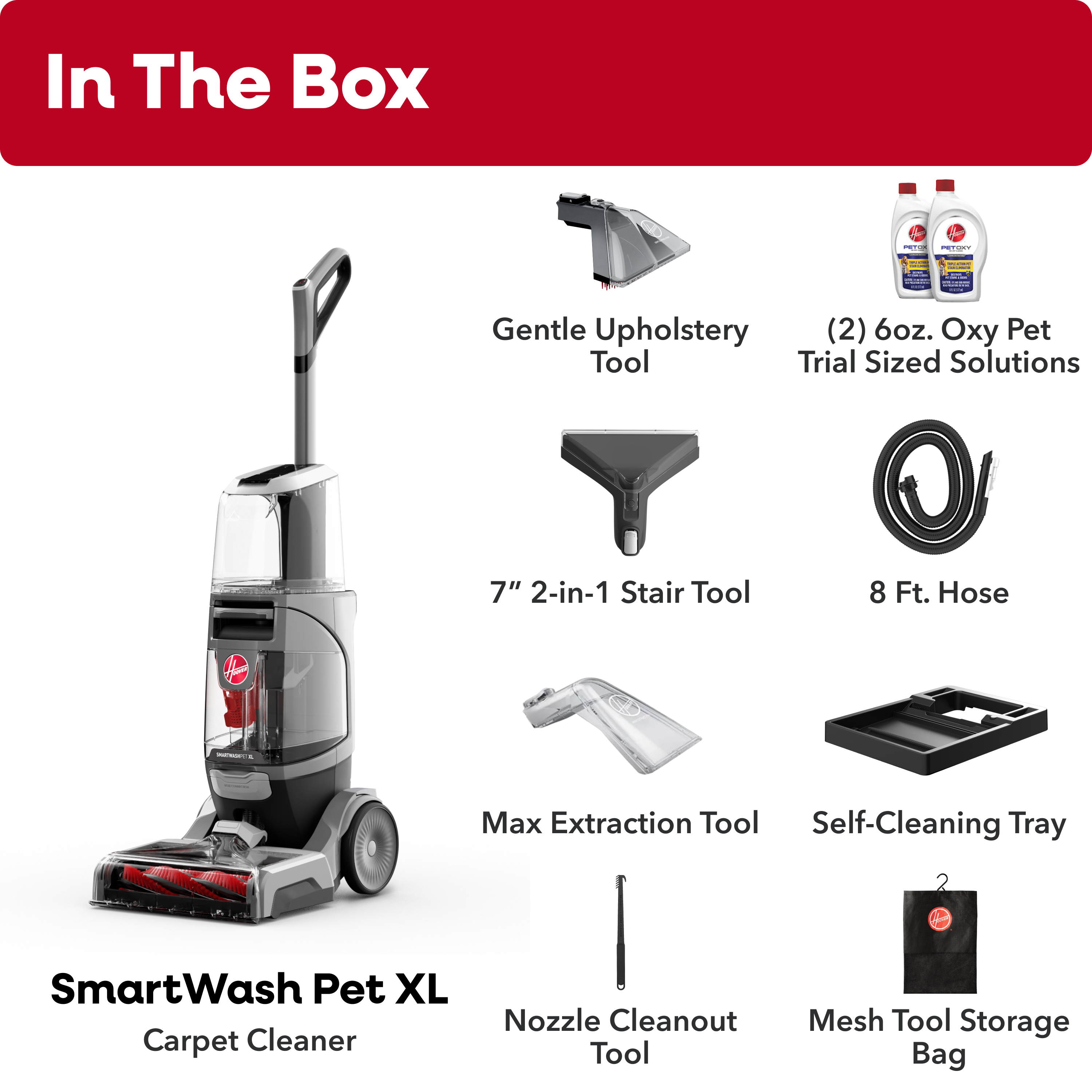Hoover SmartWash Pet XL Carpet Cleaner