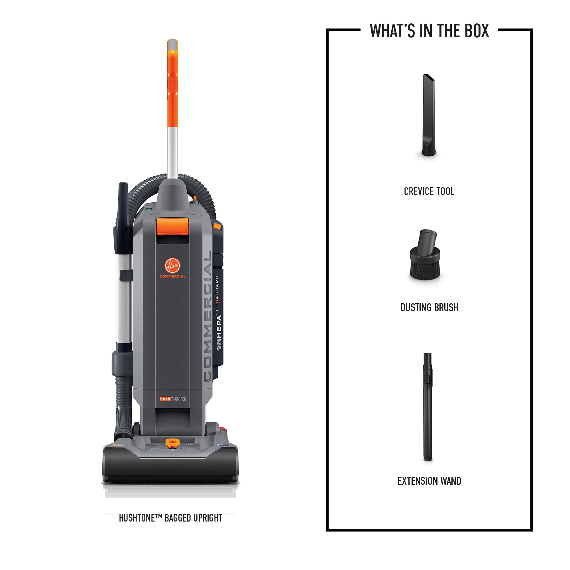 Hoover Hushtone newest CHU54113 upright Vacuum