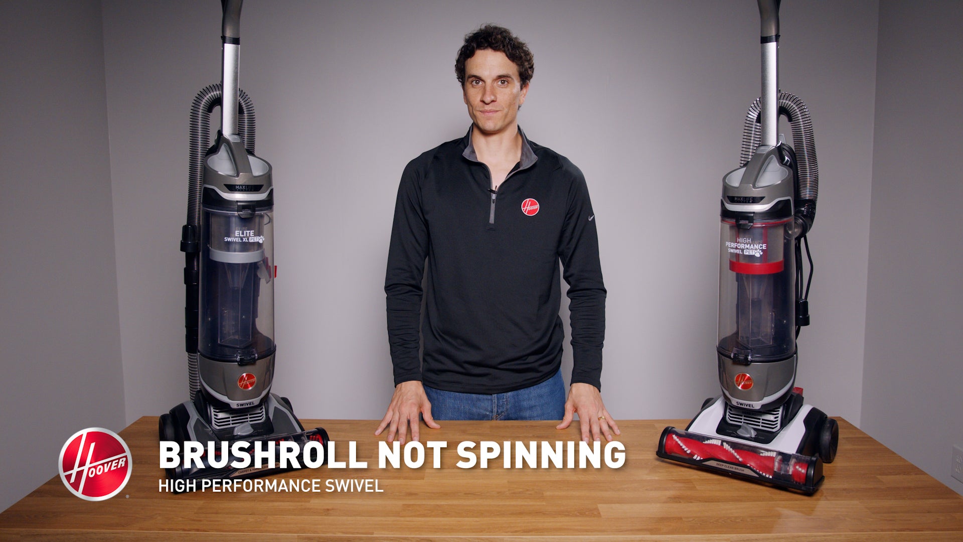 Load video: High Performance, PowerDrive and Elite Swivel - Brushroll Not Spinning