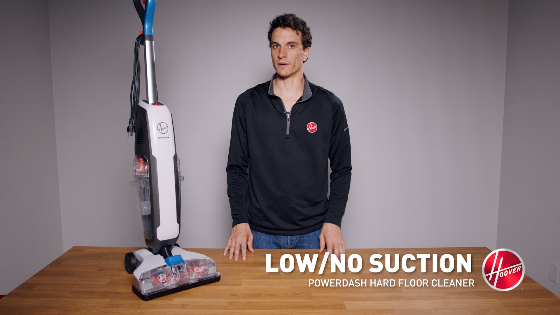 Load video: PowerDash Hard Floor Cleaner - Low/No Suction