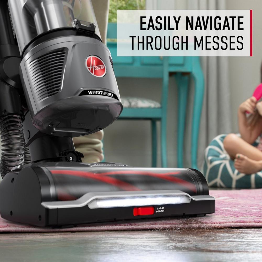 WindTunnel Tangle Guard Upright Vacuum With LED Crevice Tool Hoover windtunnel-tangle-guard-upright-vacuum-with-led-crevice-tool-hoover
