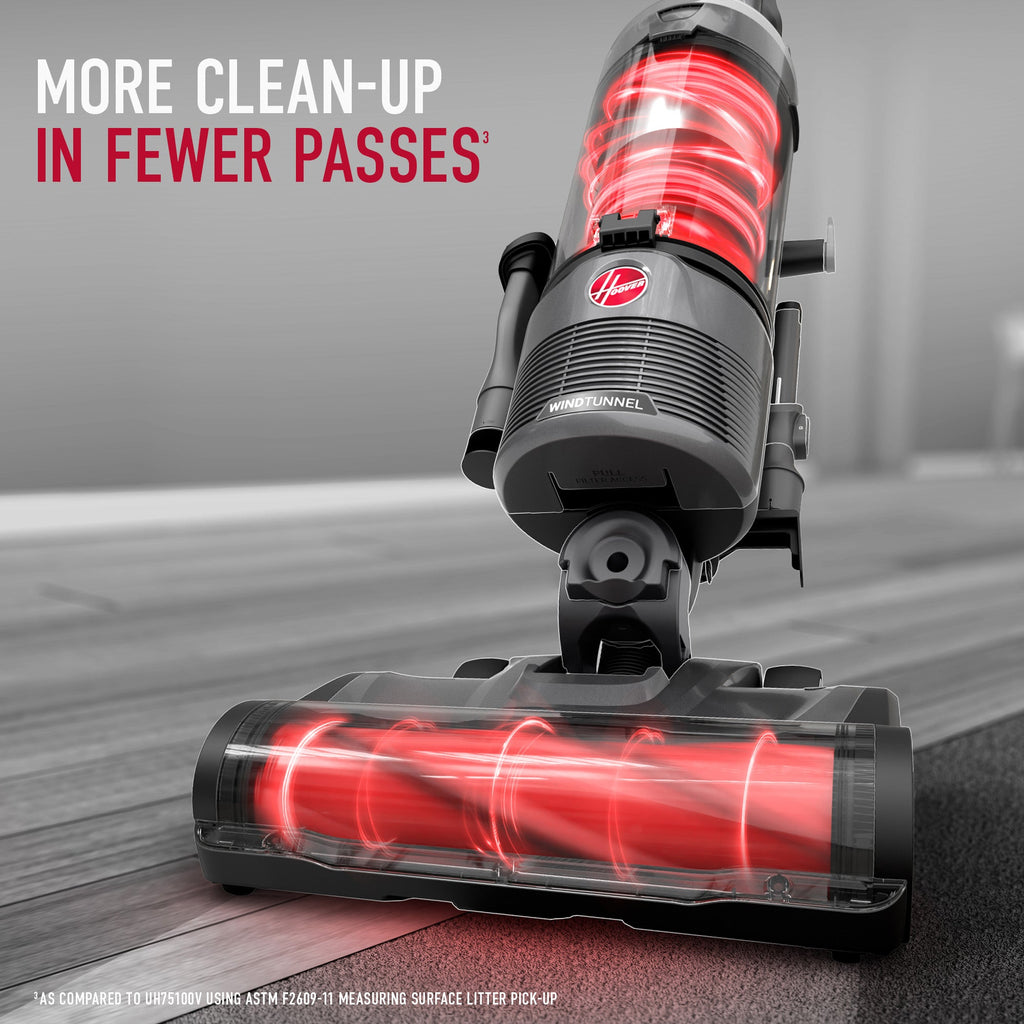 Hoover WindTunnel Swivel Pet Upright Vacuum & Pet Carpet Powder Bundle