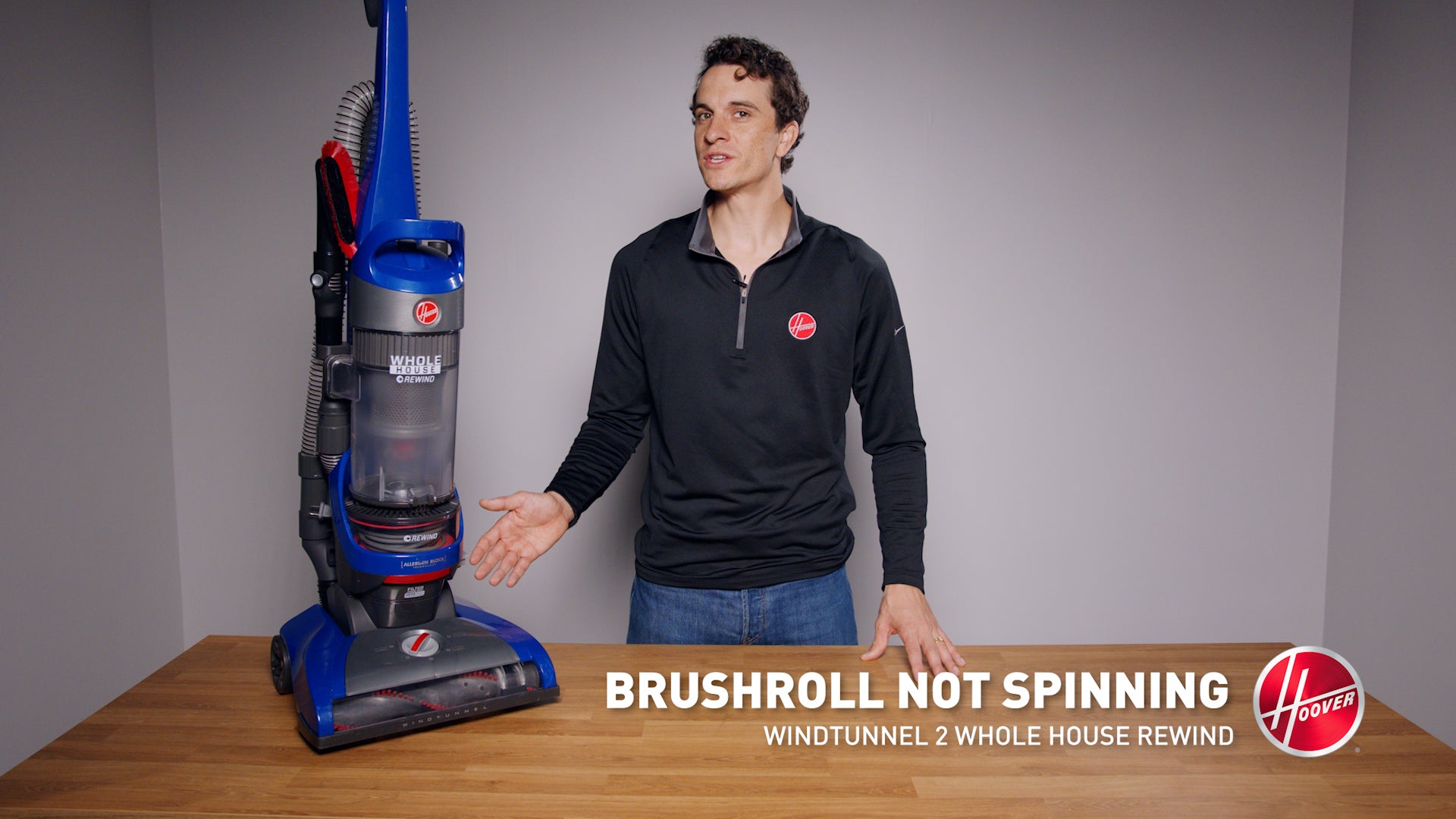 Load video: Windtunnel 2 Whole House Rewind - Brushroll Not Spinning