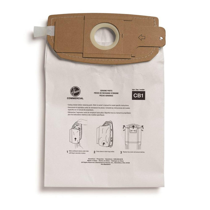 Standard Filtration 10PK Bags Fits CH34006, CH93406 Hoover